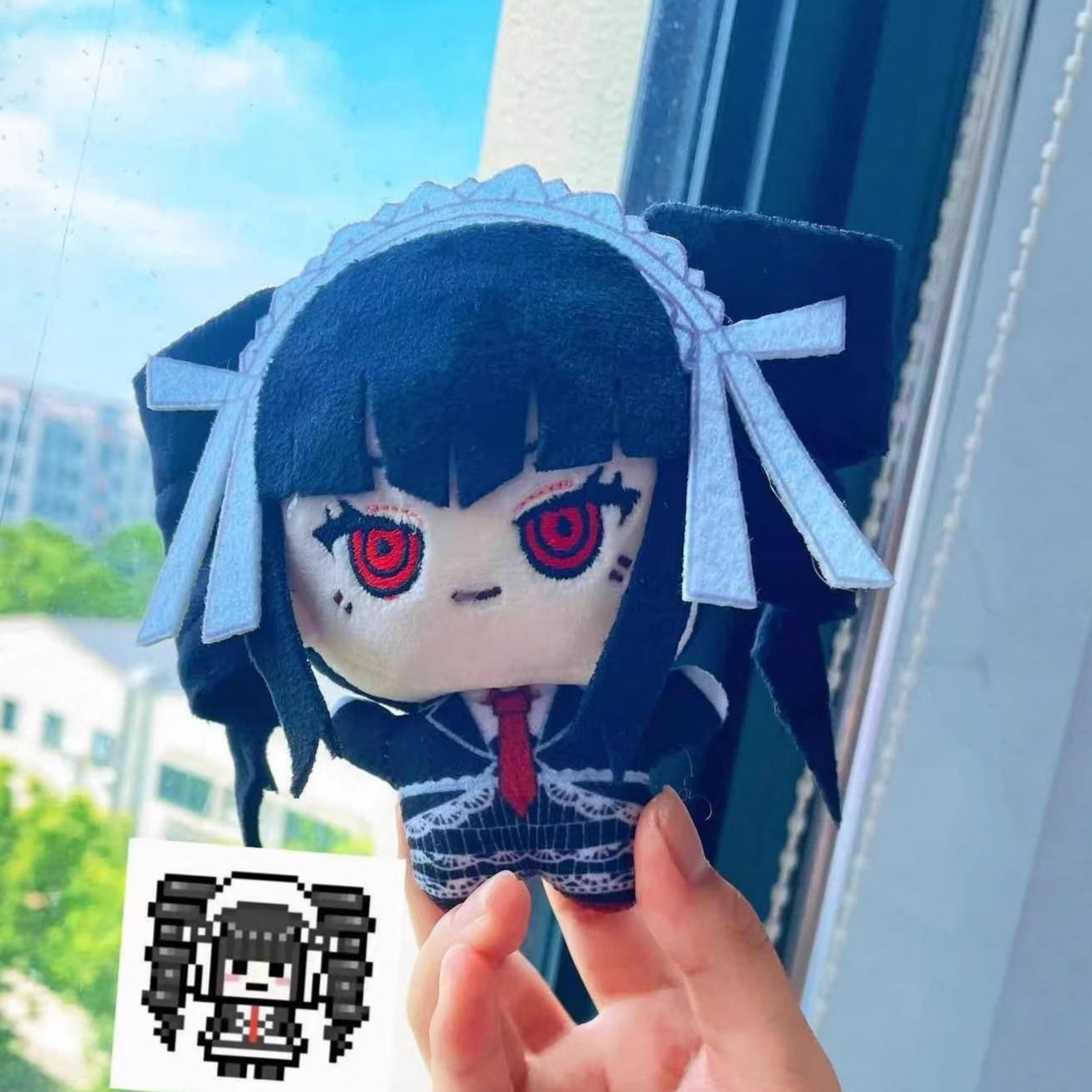 Cosplay Plushie Prop - 10 cm Celestia Ludenberg Plüschpuppe Anime