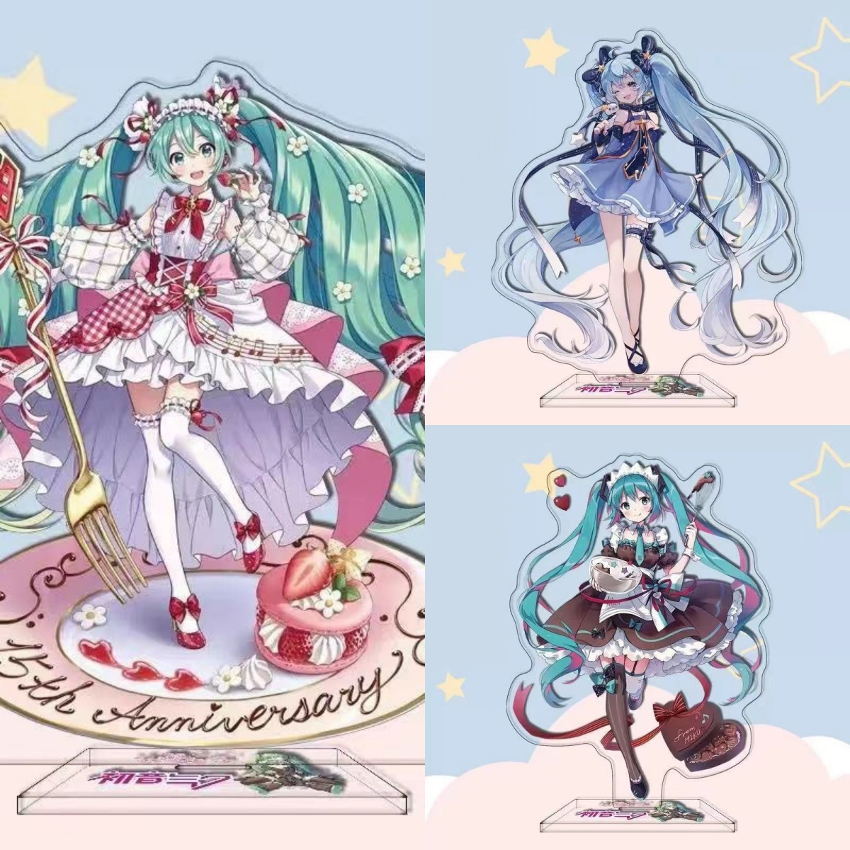 Anime Cosplay Prop - Hatsune Miku Anime-Charakter Acryl-Standfigur Virtuelle Sängerin