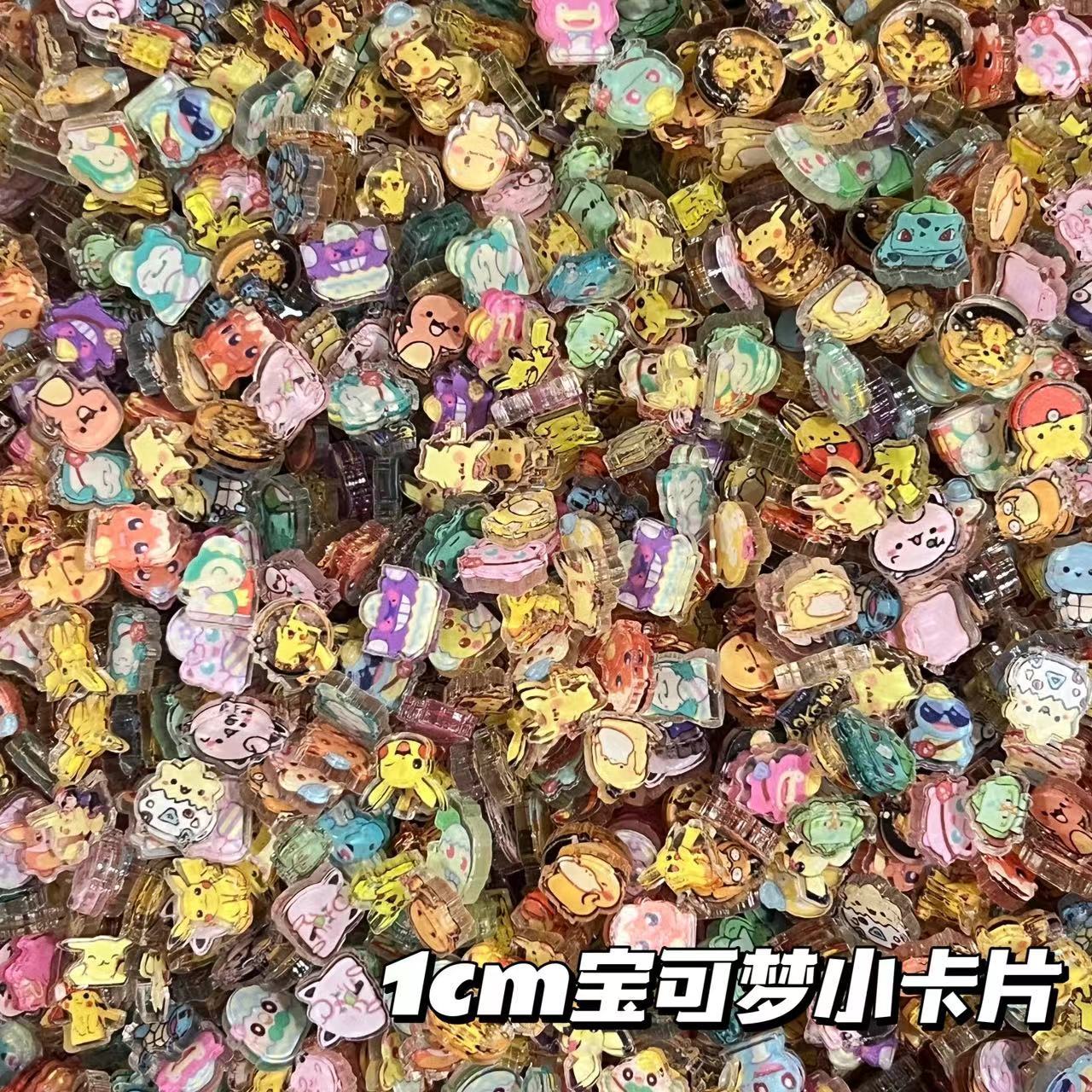 Acrylic Cosplay Prop - 1cm 2cm Pokémon kleine Acryl-Stücke DIY
