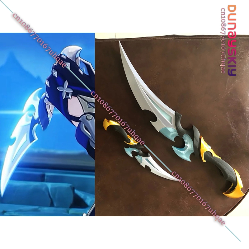 Cosplay Prop 3D Print - SAIKOU%Genshin Impact Lohen Cosplay-Requisite 3D-Gedruckter Dolch