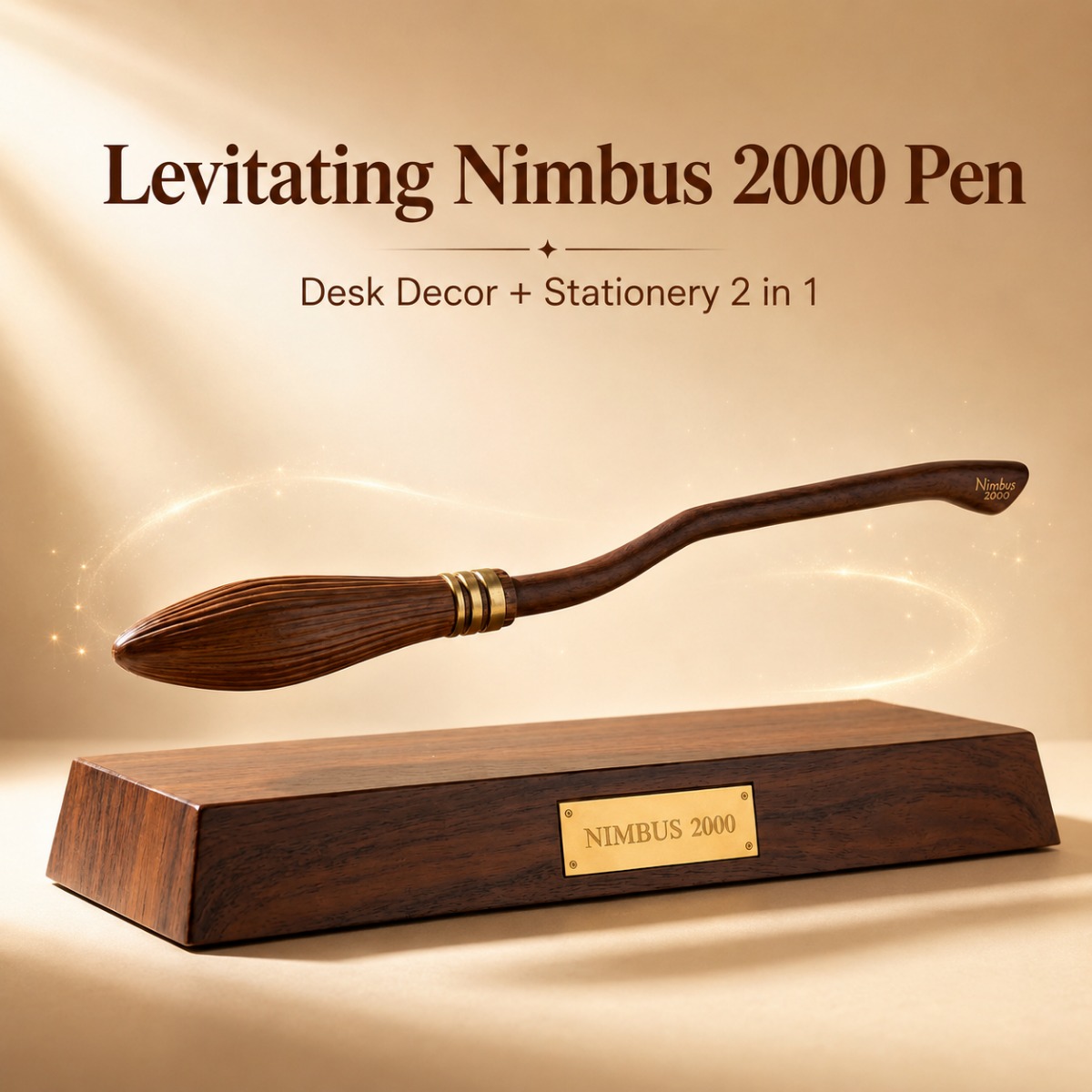 Cosplay Floating Prop - Haries Fanartikel Nimbus 2000 Schwebender Besenstift