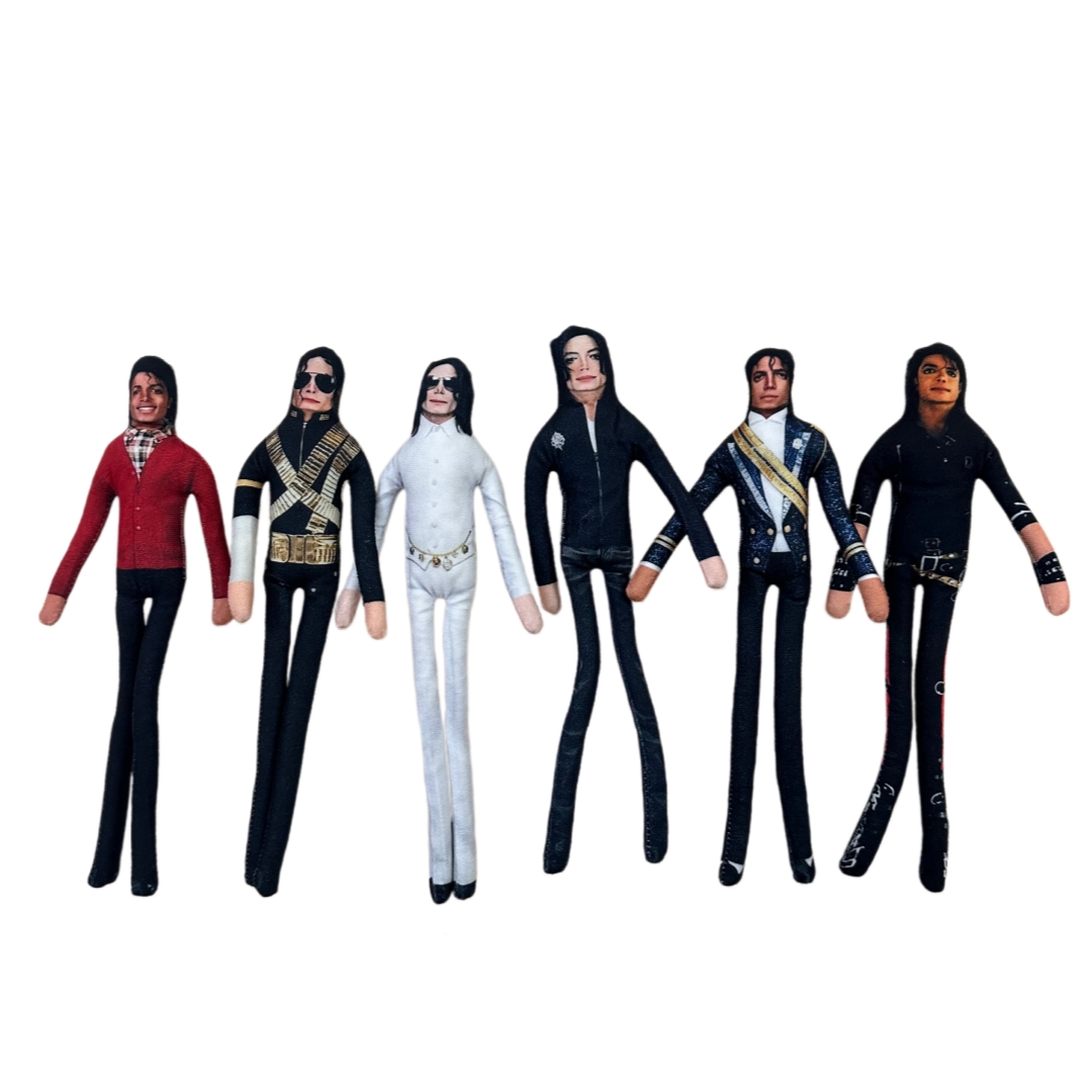 Anime Cosplay Prop - 1-6 Stück Michael Jackson Cosplay Requisiten-Puppe