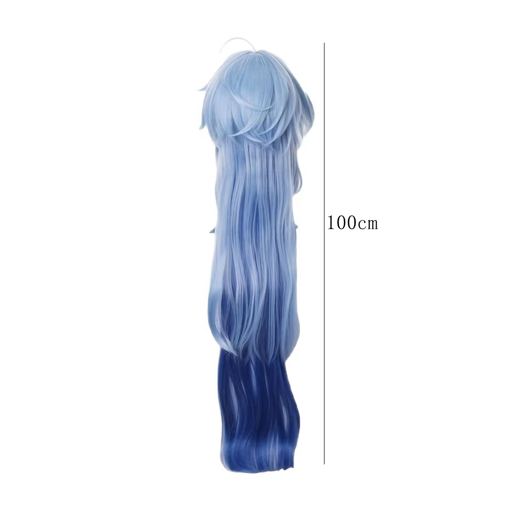 Anime Cosplay Ganyu Perücke La – Frieren Cosplay Prop Bewertung und Preis