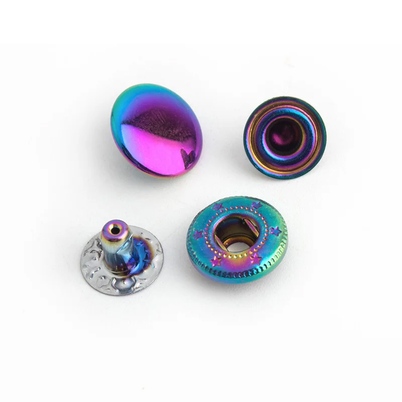 20–100 Sets Regenbogen 12 mm 1 – Snap Fastener Set Bewertung und Preis