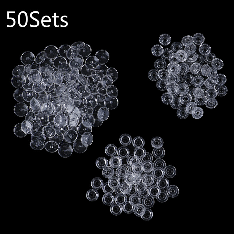50 Set Klar KAM Resin Druckknö – Snap Fastener Set Bewertung und Preis