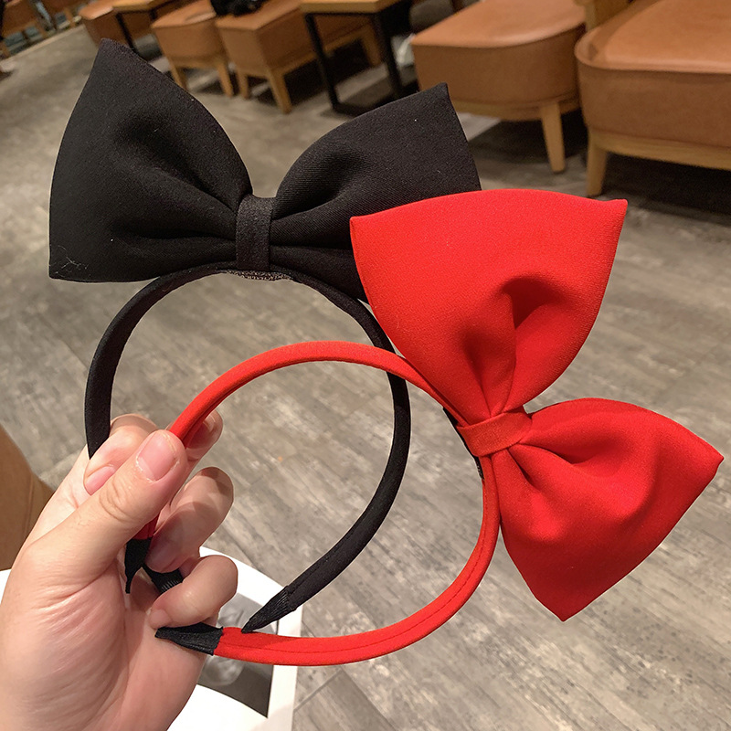 Süße Mädchen Rot Große Schleif – Cosplay Floating Prop Bewertung und Preis