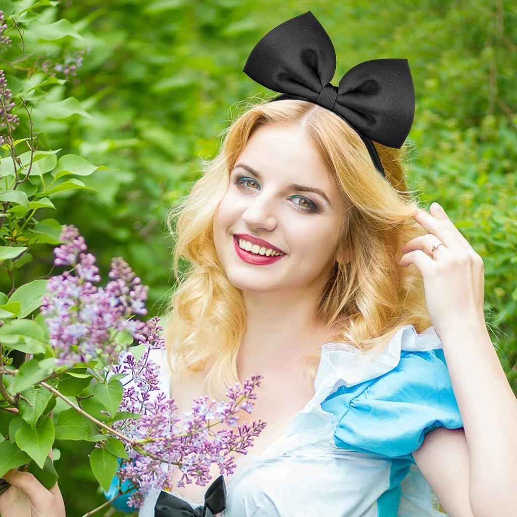 Süße Mädchen Rot Große Schleif – Cosplay Floating Prop Bewertung und Preis