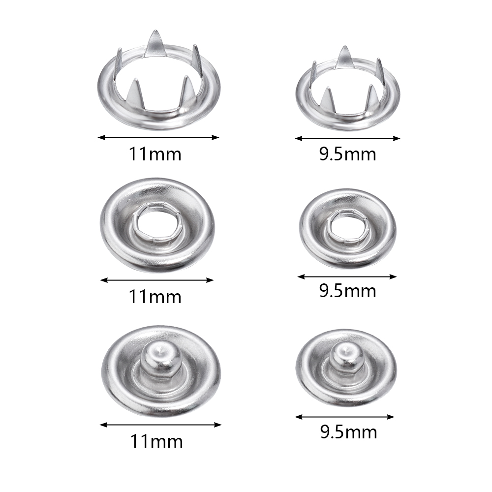 Sauvoo 50 Sätze Eisen Druckkno – Snap Fastener Set Bewertung und Preis