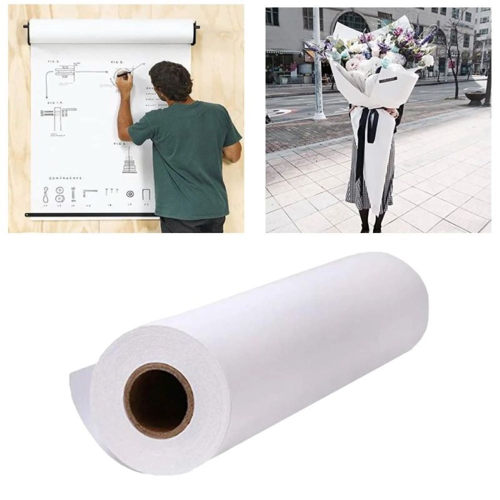 Weiße/schwarze/braune Kraftpap – Craft Foam Roll Bewertung und Preis