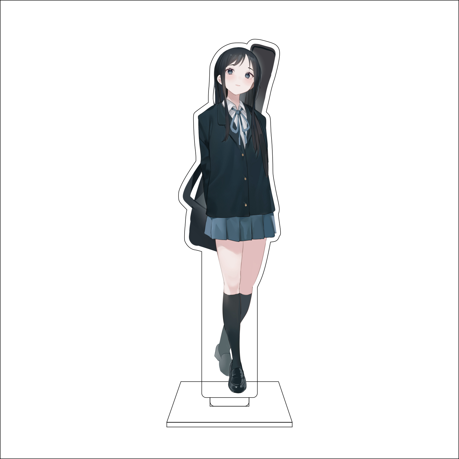 16CM Anime K-ON！Cosplay Acryl- – Anime Cosplay Prop Bewertung und Preis