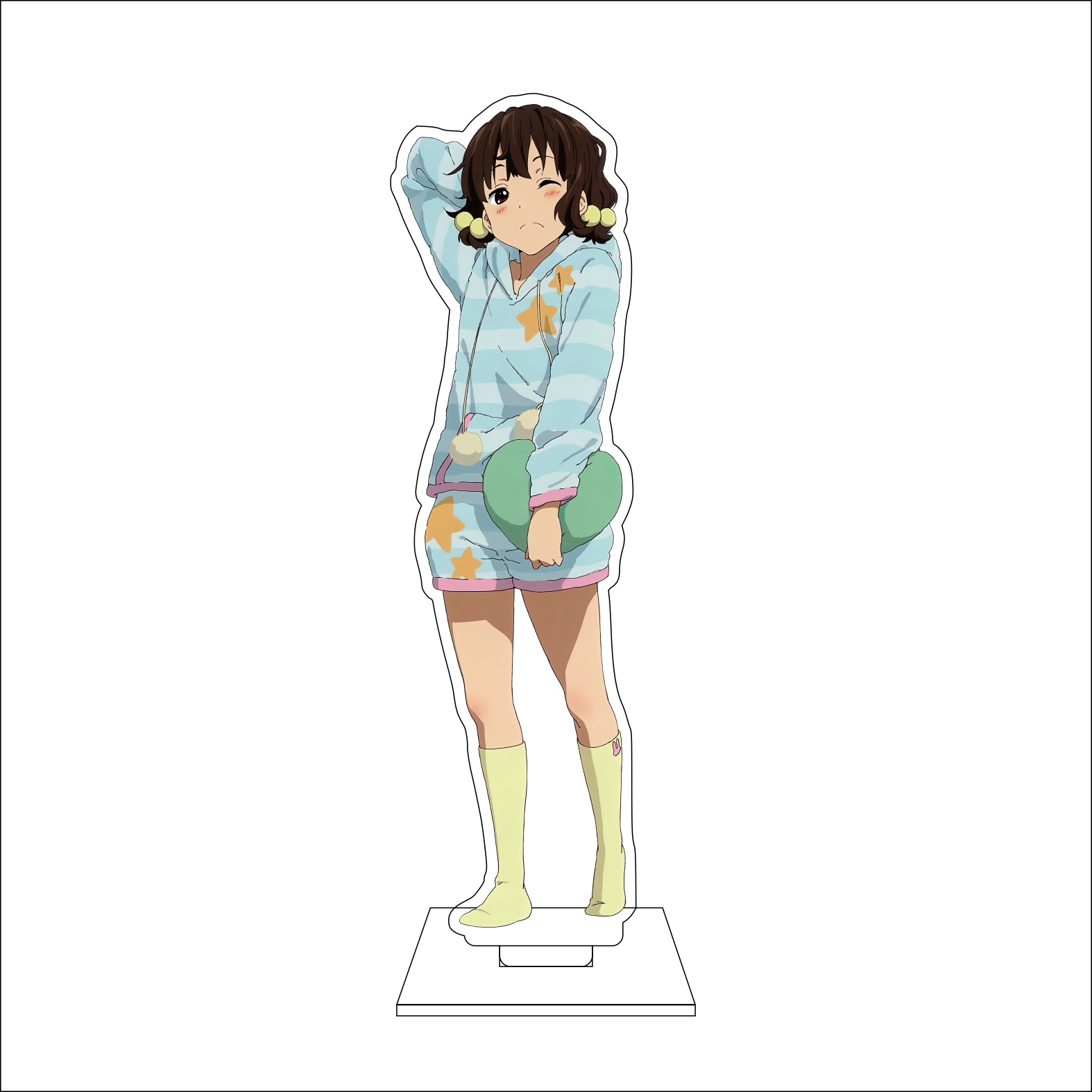 16CM Anime K-ON！Cosplay Acryl- – Anime Cosplay Prop Bewertung und Preis