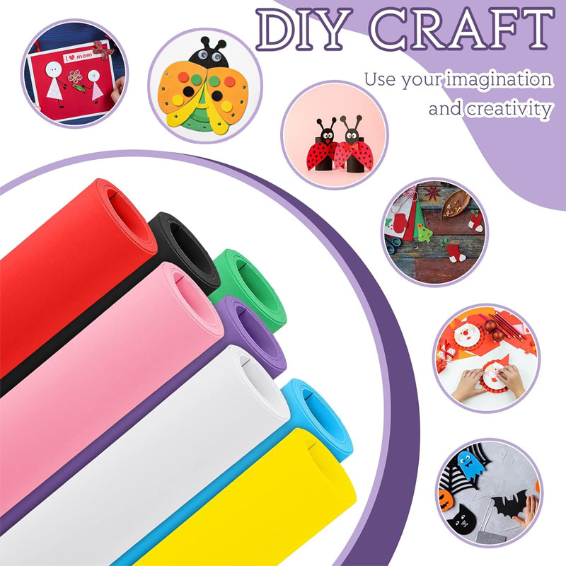 1 Stück bunte Eva-Schaumstoffp – Craft Foam Roll Bewertung und Preis