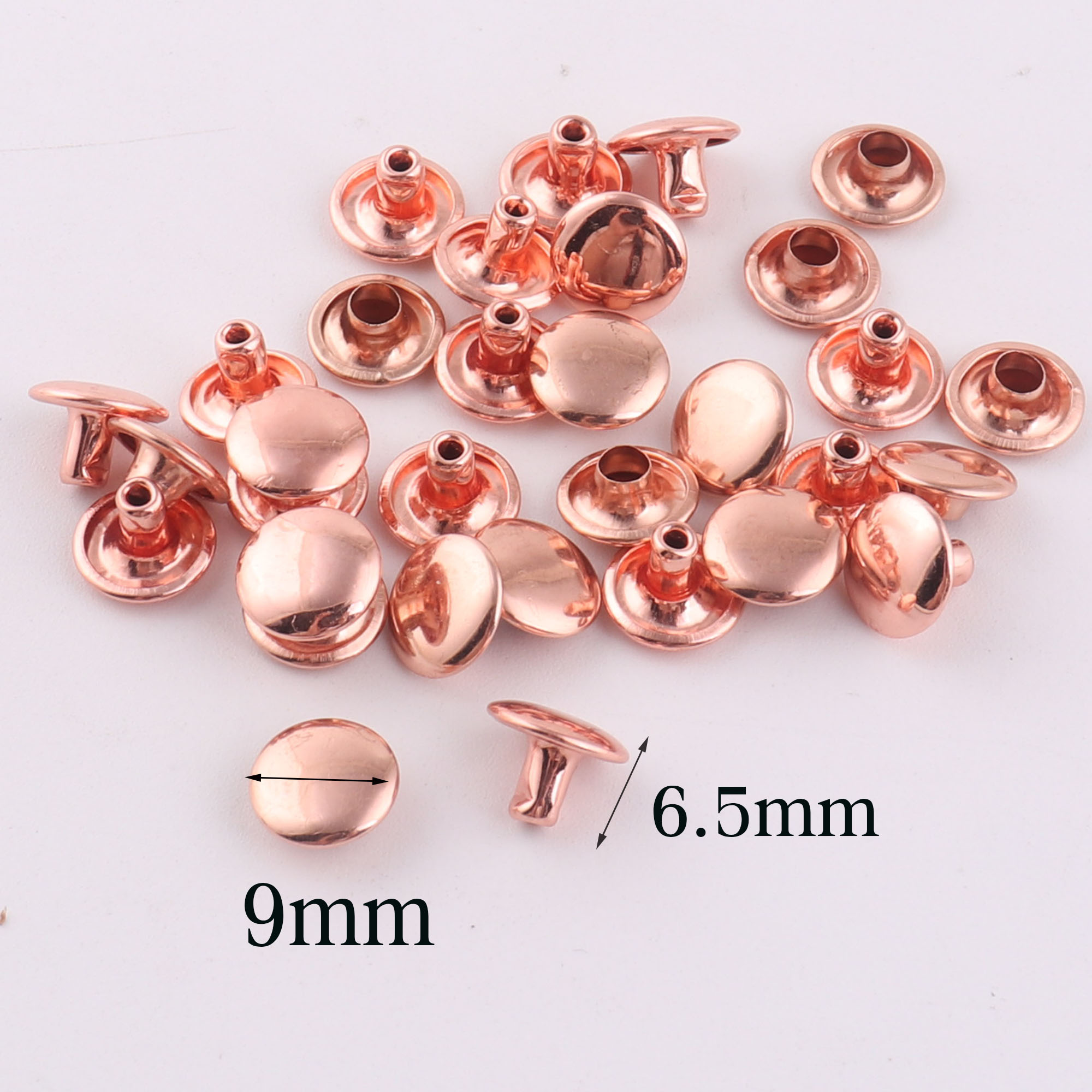 100 Sets Doppel Cap Nieten, Ro – Snap Fastener Set Bewertung und Preis