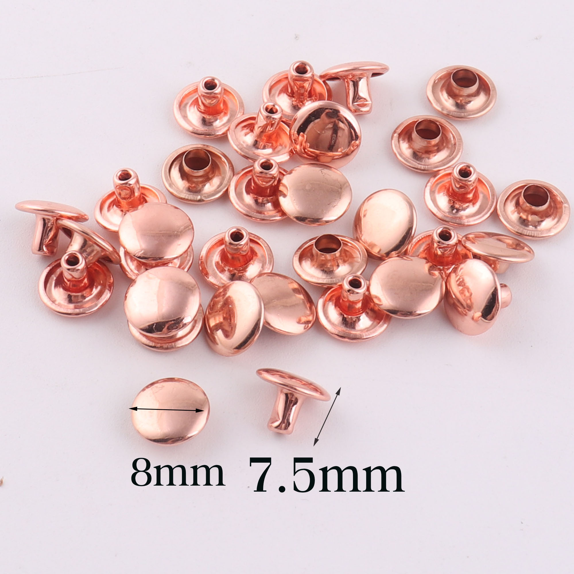100 Sets Doppel Cap Nieten, Ro – Snap Fastener Set Bewertung und Preis