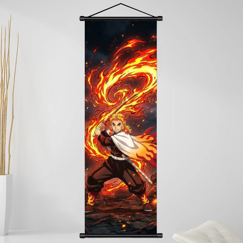 Demon Slayer Kyojuro Rengoku H – Anime Cosplay Prop Bewertung und Preis