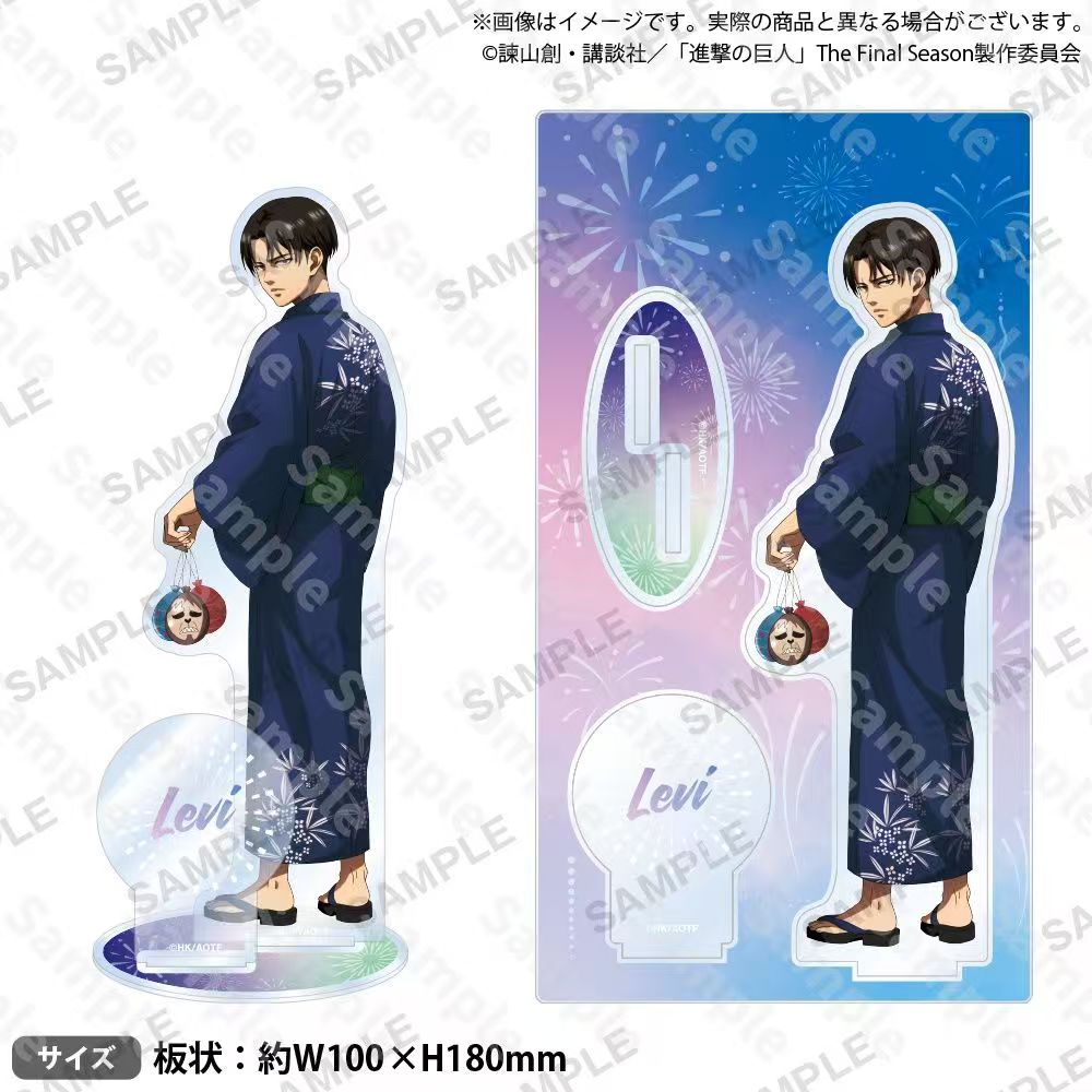Attack on Titan Levi Figur Acr – Acrylic Cosplay Prop Bewertung und Preis