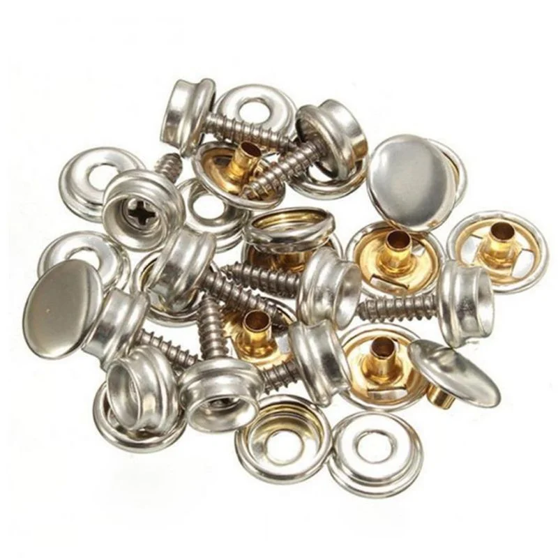 10 Sätze Edelstahl Gewindes ch – Snap Fastener Set Bewertung und Preis