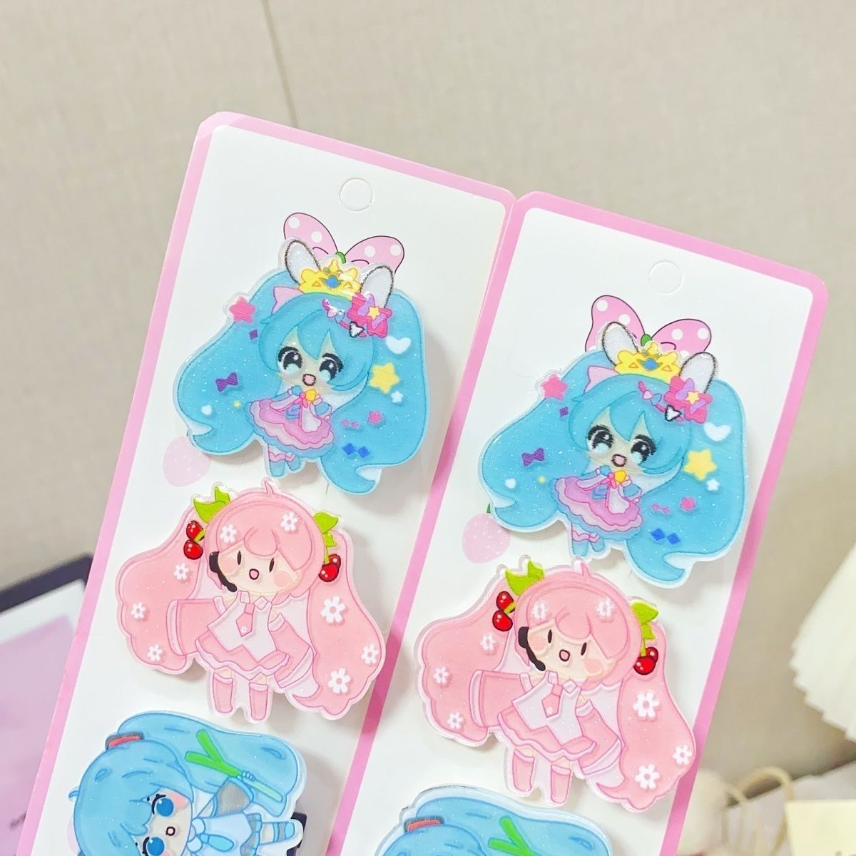 Hatsune Miku Cartoon-Haarspang – Cosplay Floating Prop Bewertung und Preis