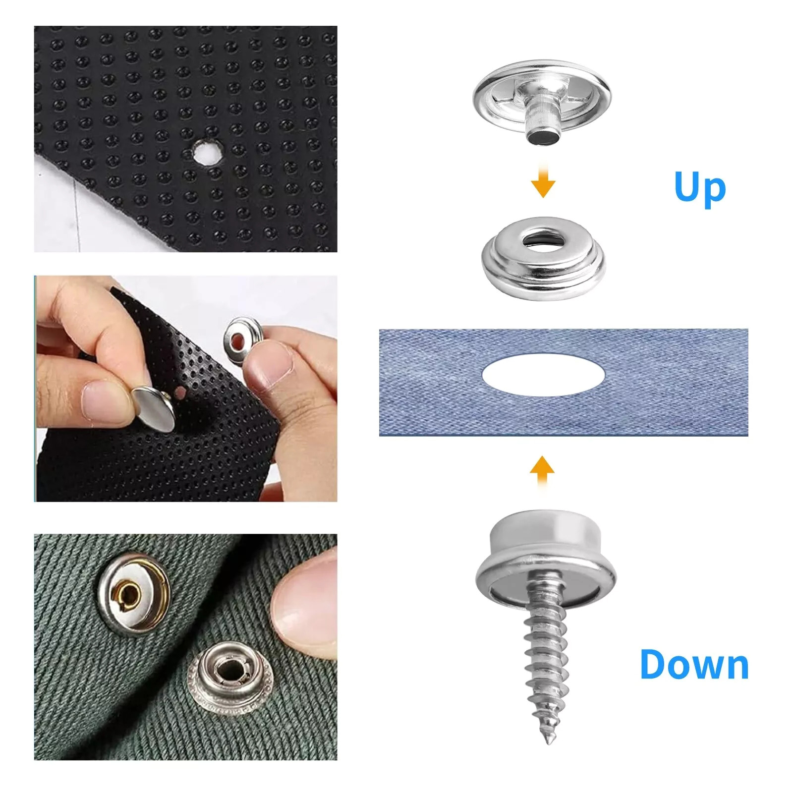 50 Set Edelstahl Boot Marine C – Snap Fastener Set Bewertung und Preis