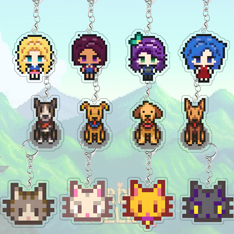 Stardew Valley Acryl-Schlüssel – Cosplay Floating Prop Bewertung und Preis
