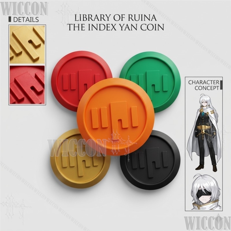 Library Of Ruina The Index Yan – Cosplay Prop 3D Print Bewertung und Preis