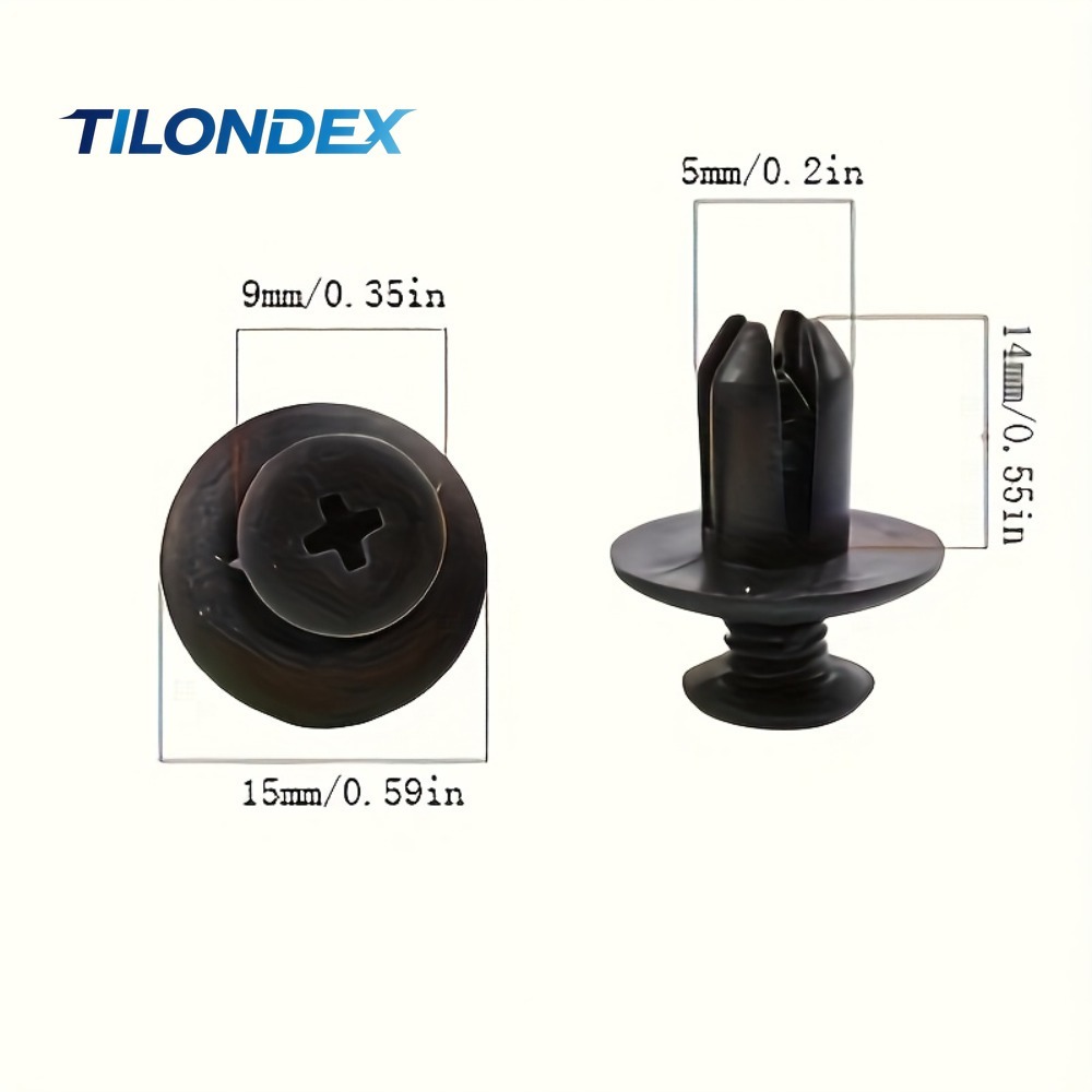 TILONDEX 100-teiliges Kfz-Befe – Snap Fastener Set Bewertung und Preis