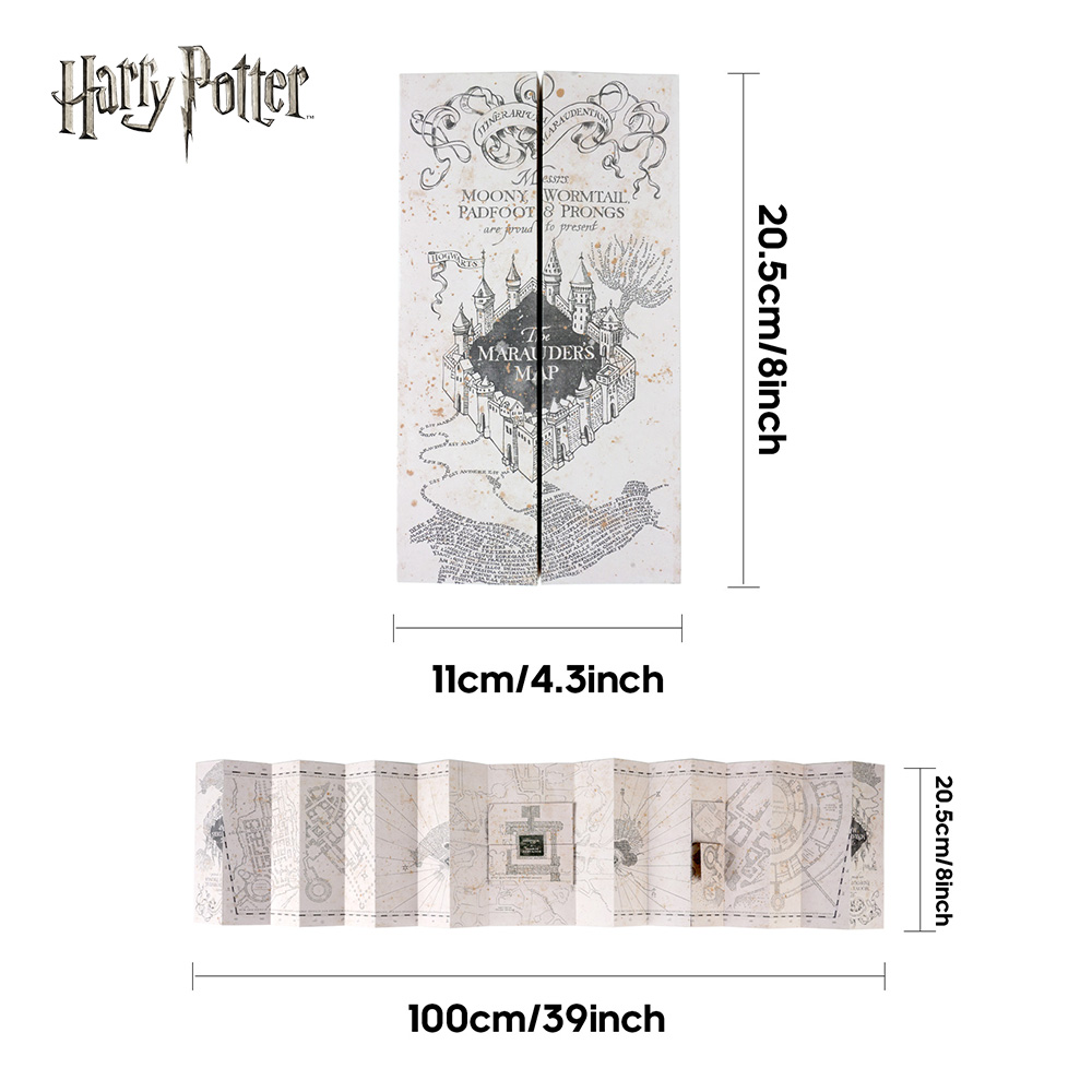 1 Stück Karte der Marauder's S – Anime Cosplay Prop Bewertung und Preis
